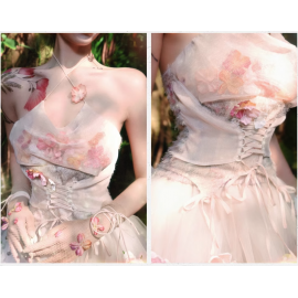 Spirit of the Forest Spring Fairy-Style Chiffon Camisole by Blood Supply (BSY159CC)